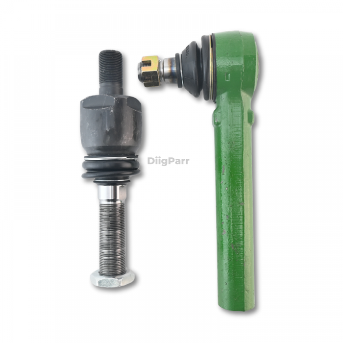 DiigParr 2X Tie Rod AL166369 Fits for John Deere Engine 4045 6068 Tractor 6020 6100 6105 6220