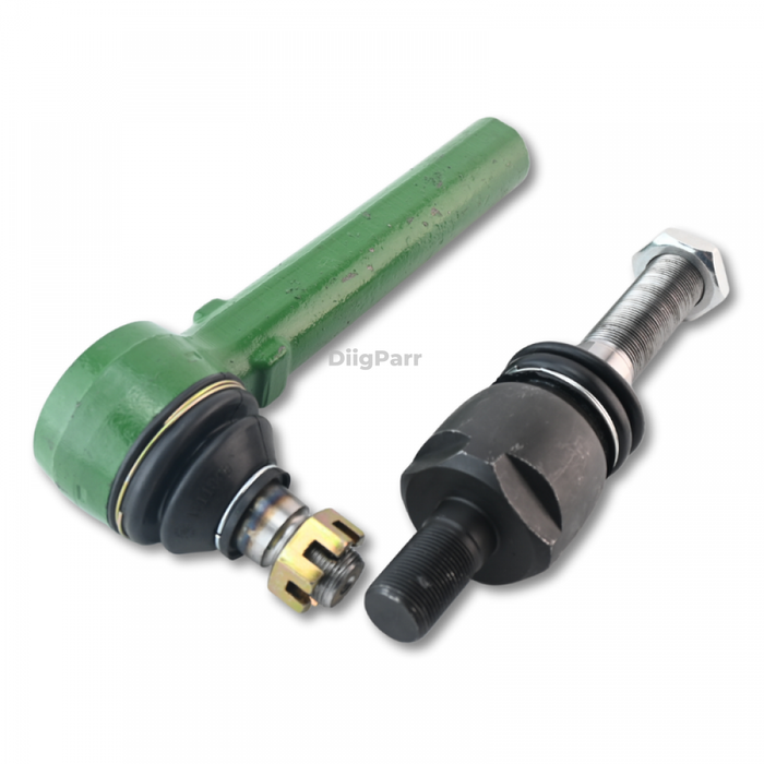 DiigParr 2X Tie Rod AL166369 Fits for John Deere Engine 4045 6068 Tractor 6020 6100 6105 6220