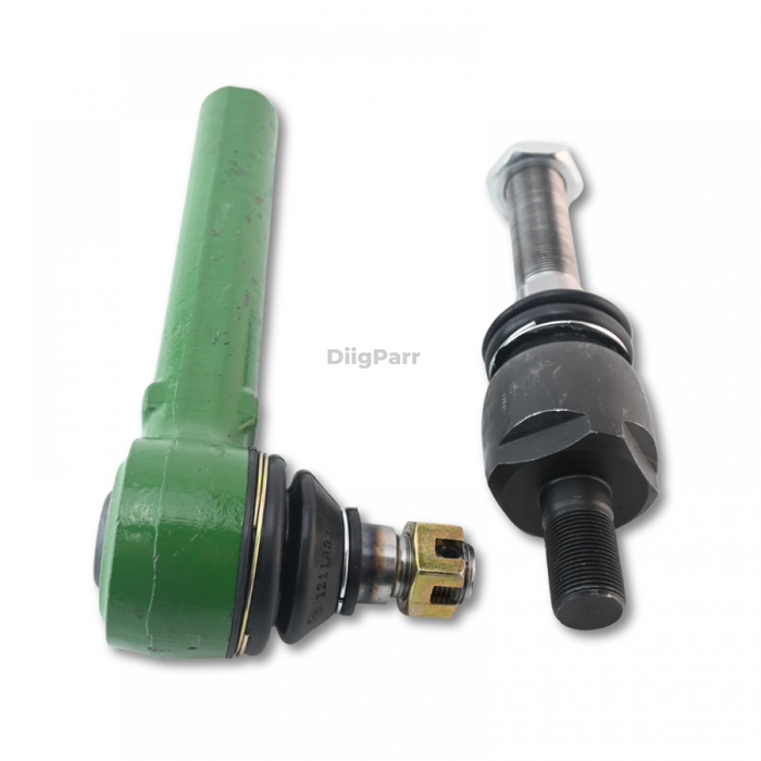 DiigParr 2X Tie Rod AL166369 Fits for John Deere Engine 4045 6068 Tractor 6020 6100 6105 6220