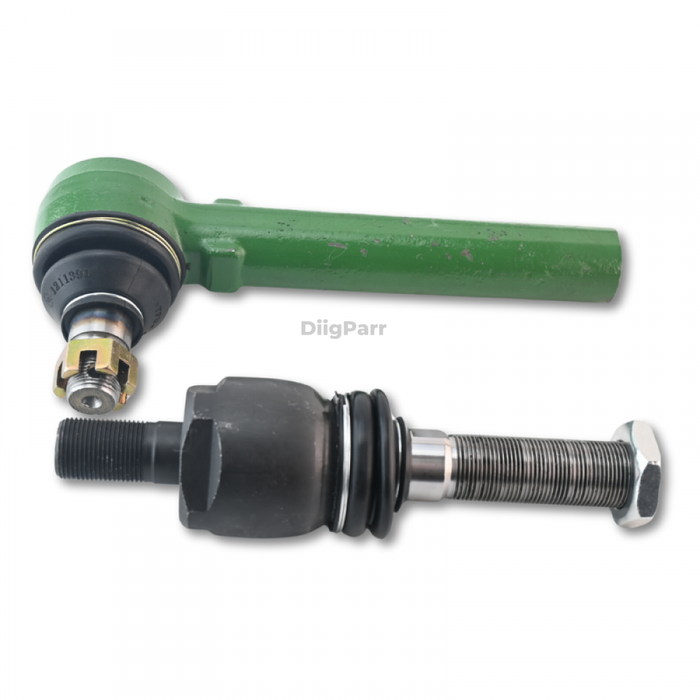 DiigParr 2X Tie Rod AL166369 Fits for John Deere Engine 4045 6068 Tractor 6020 6100 6105 6220