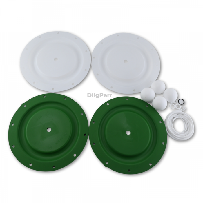 DiigParr Diaphragm Pump Repair Kit 637165-44 Fits for Ingersoll Rand ARO 66620X+6662AX