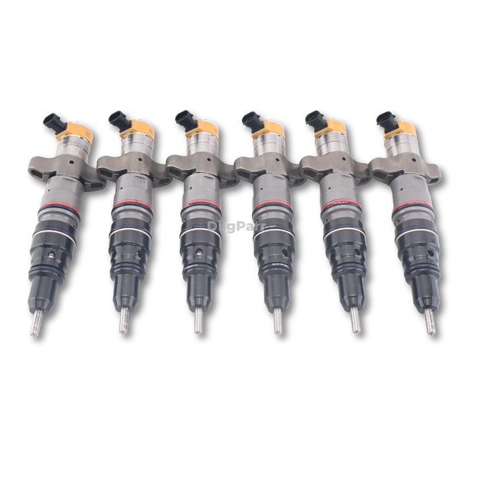 DiigParr 6 PCS Fuel Injector 235-2888 2352888 10R-7224 10R7224 Fits for Caterpillar CAT Engine C-9 Excavator E330C 330C 330CL 330CMH