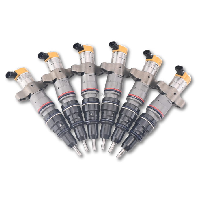 DiigParr 6 PCS Fuel Injector 235-2888 2352888 10R-7224 10R7224 Fits for Caterpillar CAT Engine C-9 Excavator E330C 330C 330CL 330CMH