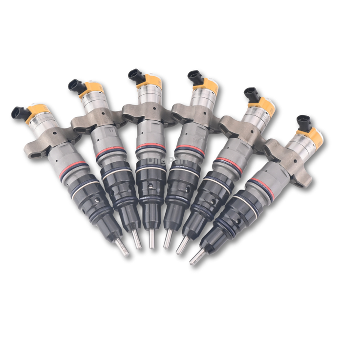 DiigParr 6 PCS Fuel Injector 235-2888 2352888 10R-7224 10R7224 Fits for Caterpillar CAT Engine C-9 Excavator E330C 330C 330CL 330CMH