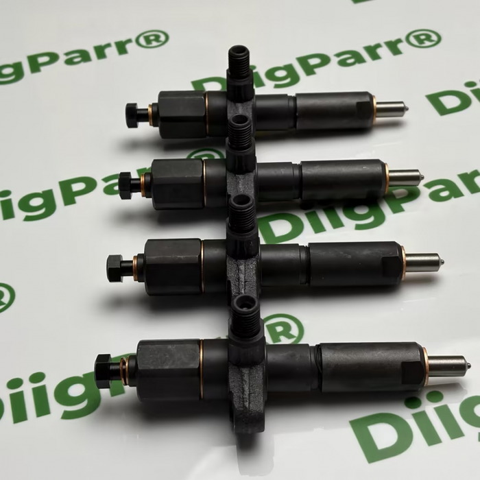 DiigParr 4Piece Fuel Injector 105-5149 Fits for Perkins Engine 4.236 Caterpillar CAT Vibratory Compactor CS-323 CP-323 Pavement PR-75