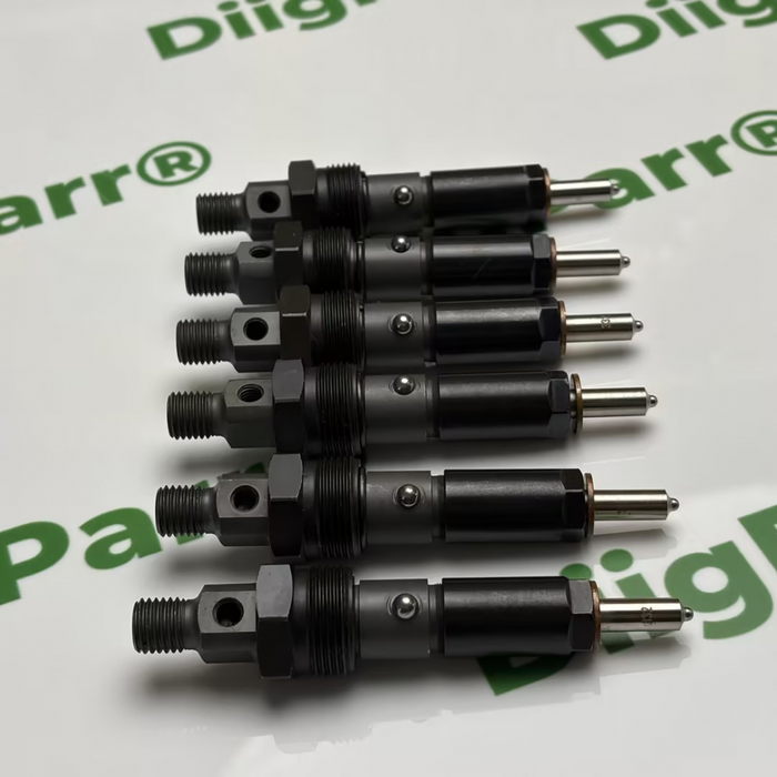 DiigParr 6 PCS Fuel Injector 3897596 3967597 0432131753 Fits for Cummins Engine 6BTA 5.9L