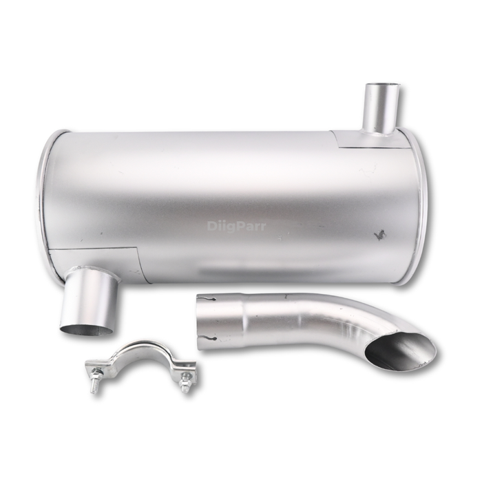 DiigParr Fits for CAT Caterpillar 70B 70 307 Muffler P/N 7I-8874 7I8874 5I-9076 5I9076 117-2362 1172362, Engine 4D32