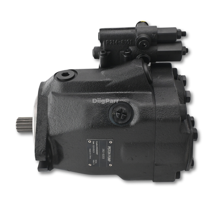 DiigParr Hydraulic Pump 262-5203 2625203 Fits for Caterpillar CAT TH460B TH560B TH560B 3054E 3054 Engine