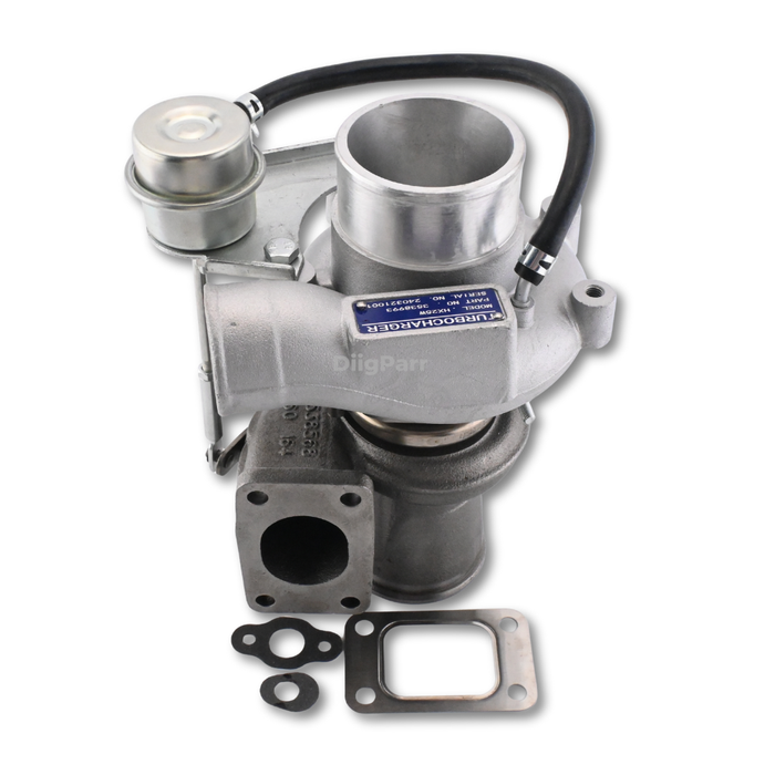 DiigParr Turbo HX25W Turbocharger 3538993 Fits for Cummins Engine 4BTA Fits CASE 590SM 580SM 580SL