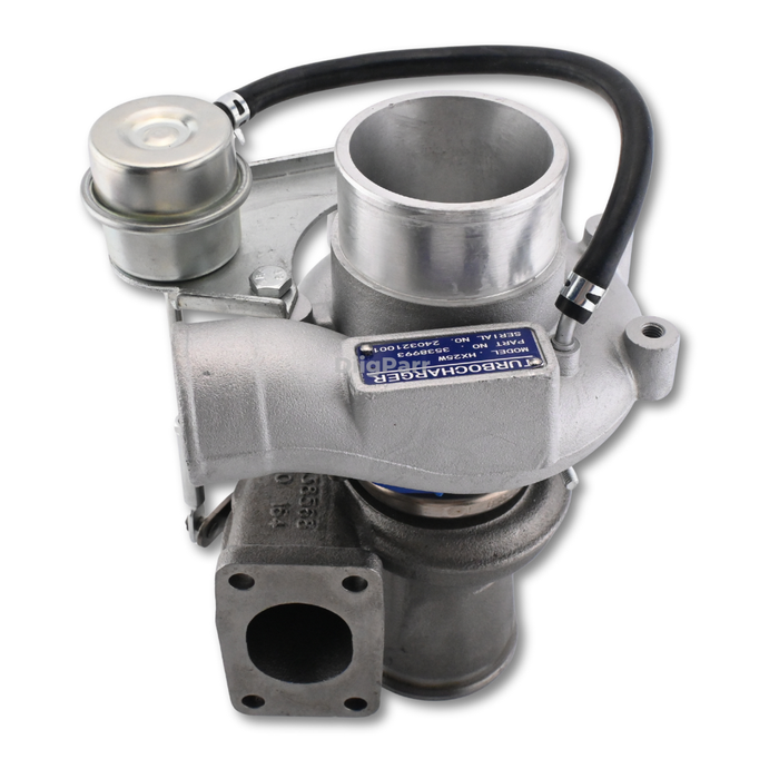 DiigParr Turbo HX25W Turbocharger 3538993 Fits for Cummins Engine 4BTA Fits CASE 590SM 580SM 580SL
