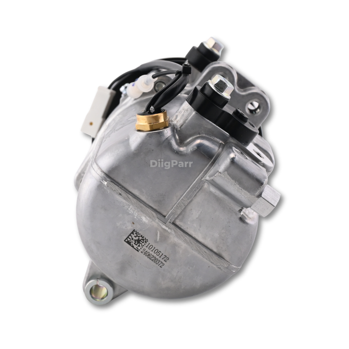 DiigParr SV06E A/C Compressor with Condenser 283-4170 2834170 354-6977 3546977 Fits for Caterpillar CAT Excavator 303.5E 304CCR 304DCR 305.5D 305E