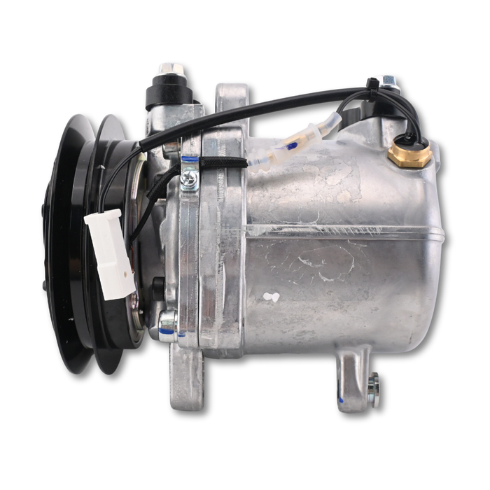 DiigParr SV06E A/C Compressor with Condenser 283-4170 2834170 354-6977 3546977 Fits for Caterpillar CAT Excavator 303.5E 304CCR 304DCR 305.5D 305E