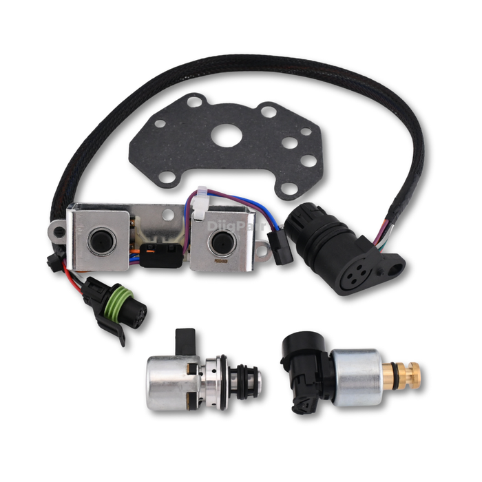 DiigParr  A500 A518 A618 42RE 44RE 46RE 47RE 48RE Transmission Solenoid Kit 22954B 12432A Fits for Chrysler Dodge Jeep