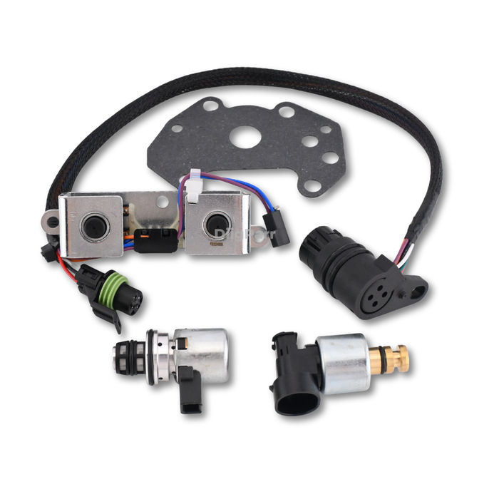 DiigParr  A500 A518 A618 42RE 44RE 46RE 47RE 48RE Transmission Solenoid Kit 22954B 12432A Fits for Chrysler Dodge Jeep