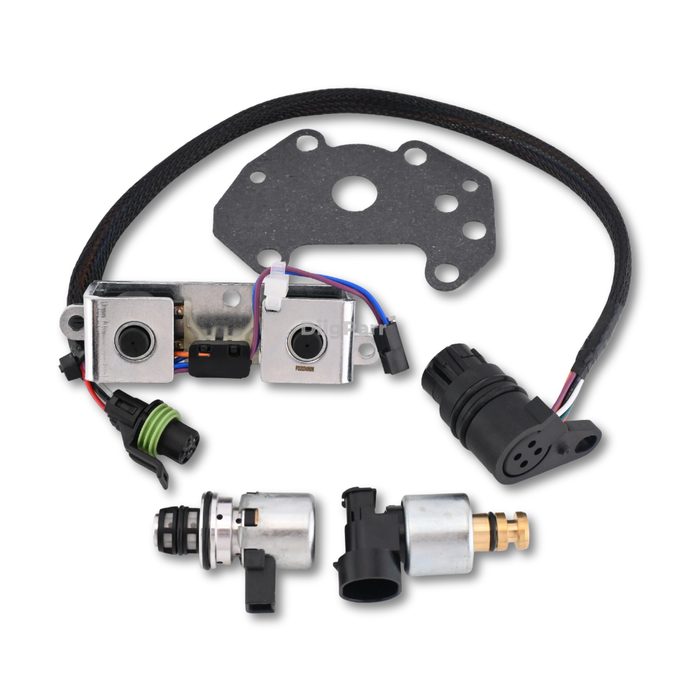 DiigParr  A500 A518 A618 42RE 44RE 46RE 47RE 48RE Transmission Solenoid Kit 22954B 12432A Fits for Chrysler Dodge Jeep