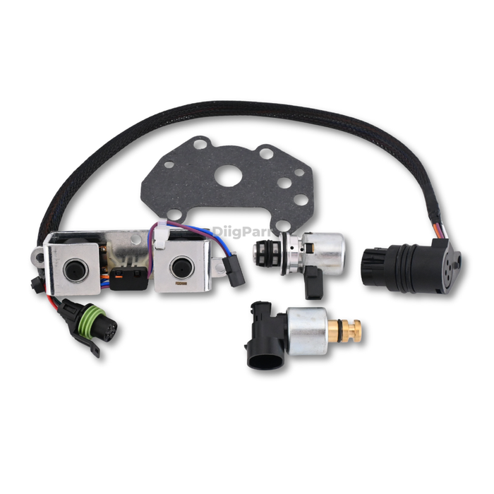 DiigParr  A500 A518 A618 42RE 44RE 46RE 47RE 48RE Transmission Solenoid Kit 22954B 12432A Fits for Chrysler Dodge Jeep