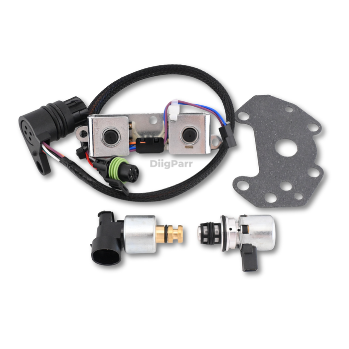 DiigParr  A500 A518 A618 42RE 44RE 46RE 47RE 48RE Transmission Solenoid Kit 22954B 12432A Fits for Chrysler Dodge Jeep
