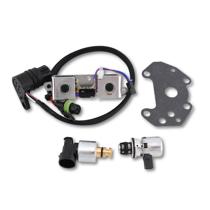DiigParr  A500 A518 A618 42RE 44RE 46RE 47RE 48RE Transmission Solenoid Kit 22954B 12432A Fits for Chrysler Dodge Jeep