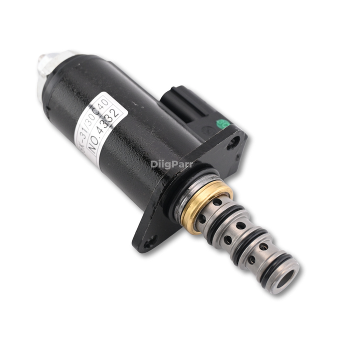 DiigParr YN35V00018F2 KDRDE5K-31/30C40-111 Hydraulic Pump Solenoid Valve for Kobelco SK200-6 SK230-6 SK290 SK330 SK135 SK160 SK480
