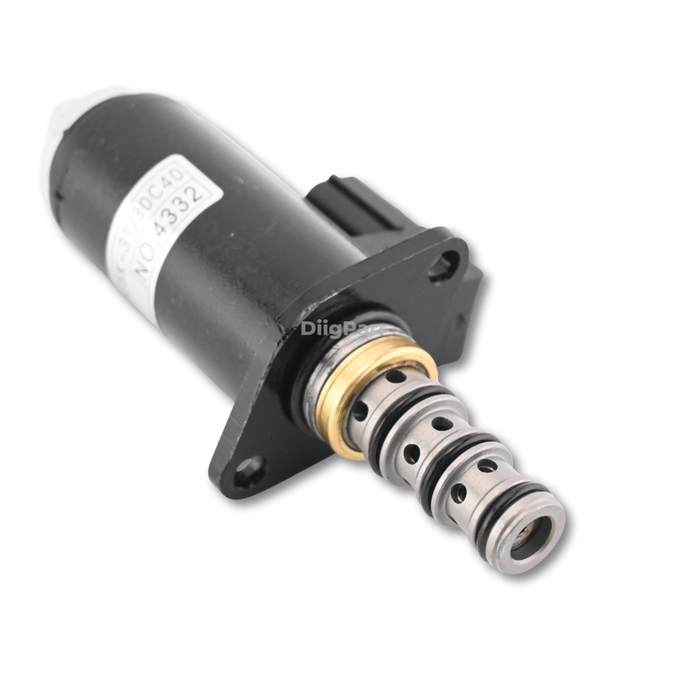 DiigParr YN35V00018F2 KDRDE5K-31/30C40-111 Hydraulic Pump Solenoid Valve for Kobelco SK200-6 SK230-6 SK290 SK330 SK135 SK160 SK480