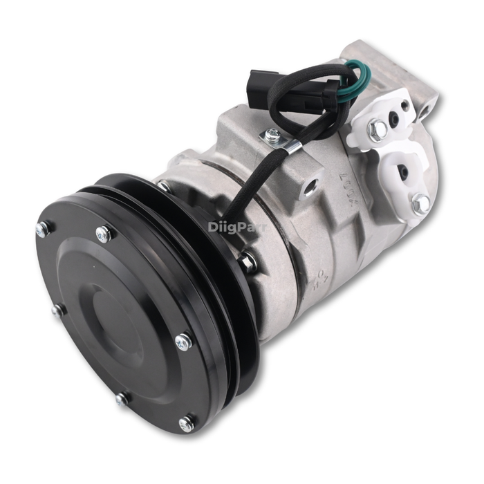 DiigParr 10S17C A/C Compressor 231-6984 2316984 Fits for Caterpillar CAT Engine 3054 3054T 3064 3066 3126 Excavator 312C 315C 318C 320C 322C 307D 313D
