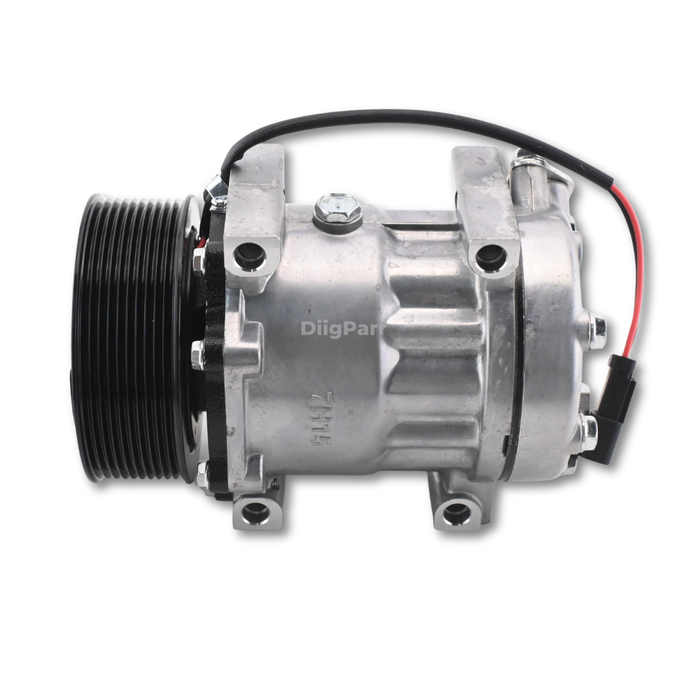 DiigParr SD7H15 A/C Compressor 84592366 Fits for New Holland Tractor T7.230 T7.260 T7.245 T7.270