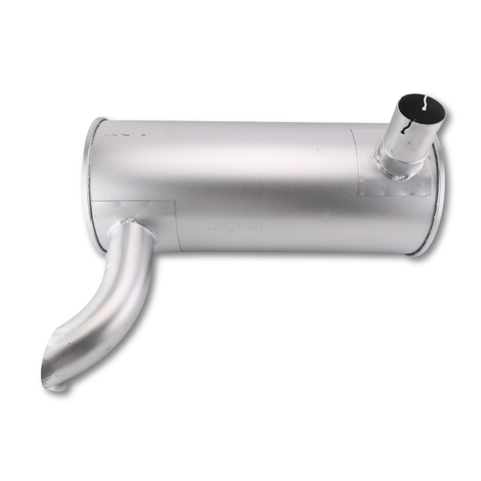 DiigParr Muffler Silencer 2427U347D3 with 2Pcs U Bolt 2420T7227 and Clamp 2432R234 Fits for Kobelco Excavator MD200BLC K907LC K907 K907LC-2 K907-2