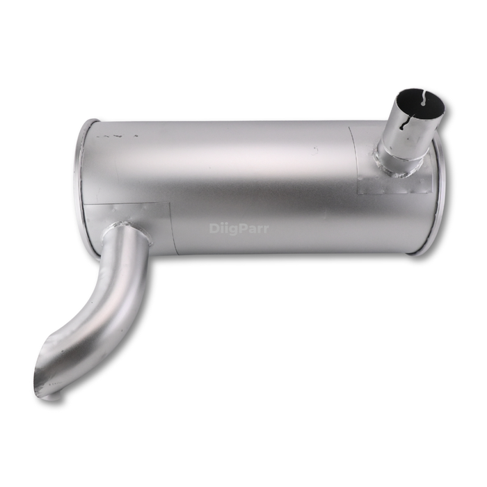 DiigParr Muffler Silencer 2427U347D3 with 2Pcs U Bolt 2420T7227 and Clamp 2432R234 Fits for Kobelco Excavator MD200BLC K907LC K907 K907LC-2 K907-2