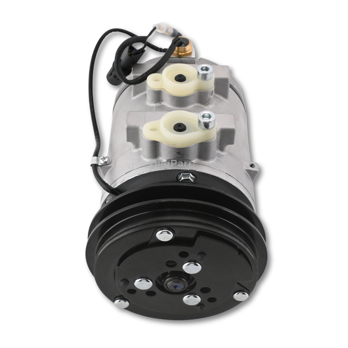 DiigParr DKV14C A/C Compressor 11N6-90040 Fits for Hyundai HL730-7 HL730TM-7 HL740-3 HL740-7 HL740TM-7 HL757-7 Fits CASE 1221E Wheel Loader