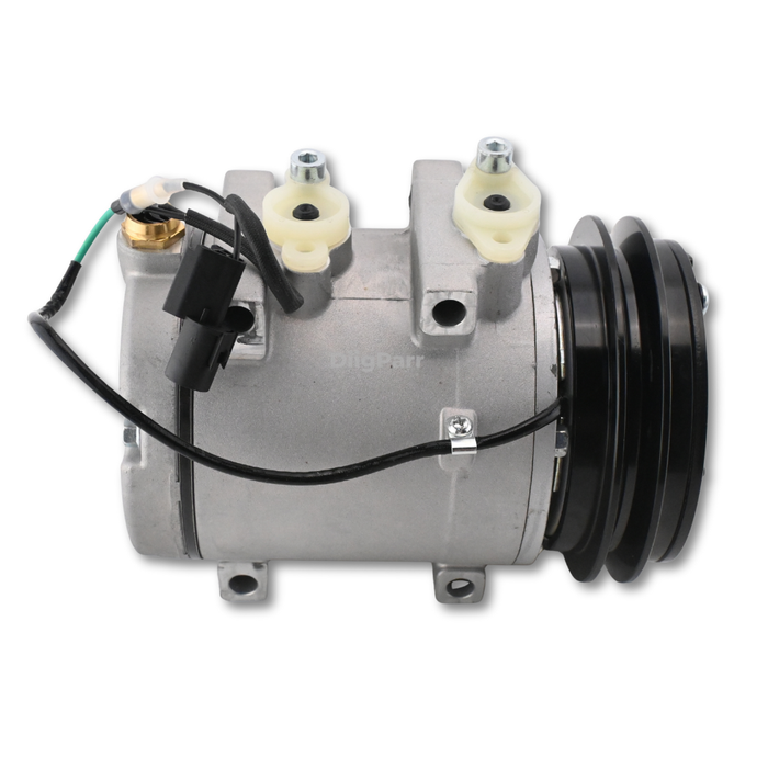 DiigParr DKV14C A/C Compressor 11N6-90040 Fits for Hyundai HL730-7 HL730TM-7 HL740-3 HL740-7 HL740TM-7 HL757-7 Fits CASE 1221E Wheel Loader