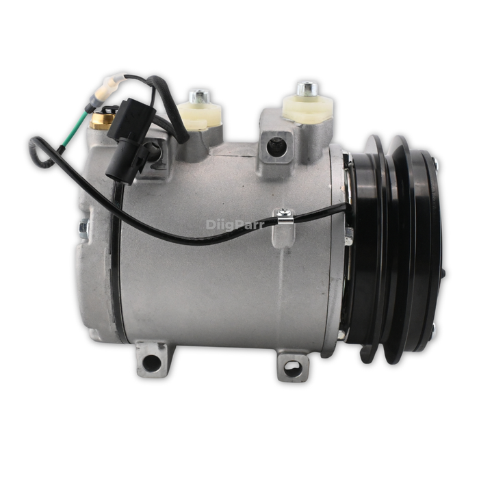 DiigParr DKV14C A/C Compressor 11N6-90040 Fits for Hyundai HL730-7 HL730TM-7 HL740-3 HL740-7 HL740TM-7 HL757-7 Fits CASE 1221E Wheel Loader