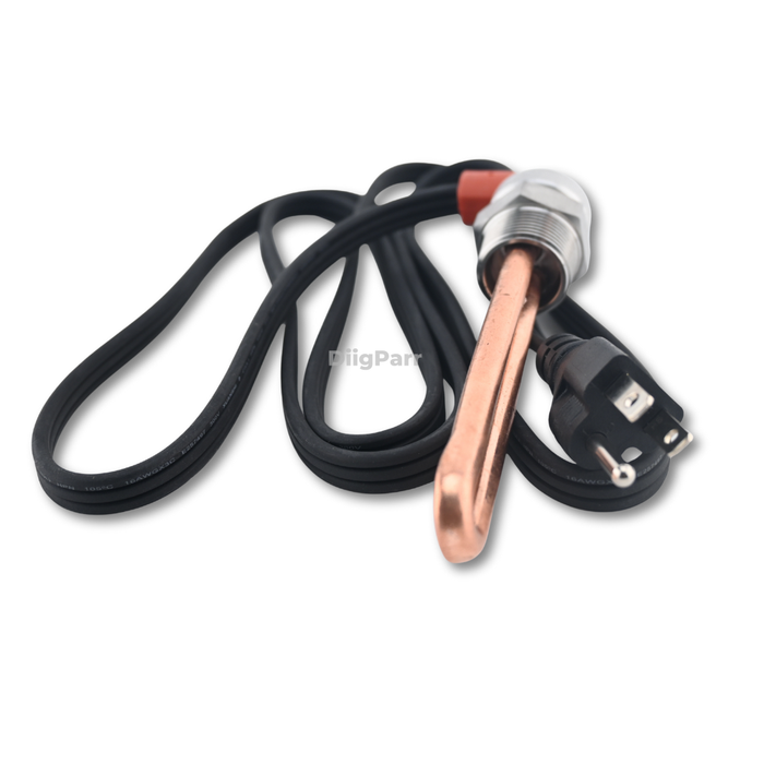 DiigParr For 7.3L Engine Block Heater Element Ford Super Duty F7TZ-6A051-AA