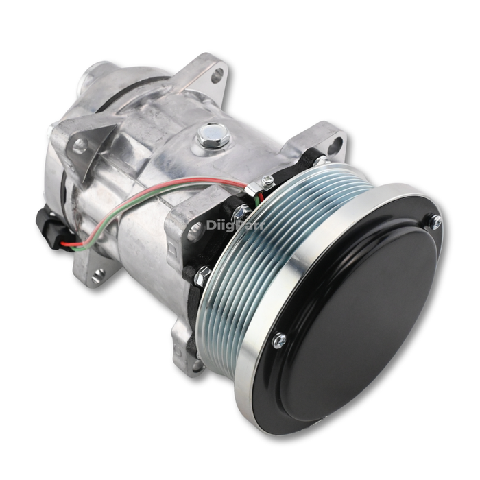 DiigParr SD7H15 A/C Compressor 218-0324 2180324 Fits for Caterpillar CAT Excavator 345B 365B Wheel Dozer 824C 824H 834G 834H 854G