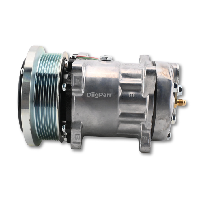 DiigParr SD7H15 A/C Compressor 218-0324 2180324 Fits for Caterpillar CAT Excavator 345B 365B Wheel Dozer 824C 824H 834G 834H 854G