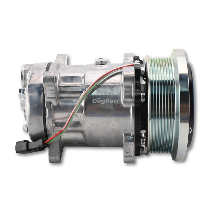 DiigParr SD7H15 A/C Compressor 218-0324 2180324 Fits for Caterpillar CAT Excavator 345B 365B Wheel Dozer 824C 824H 834G 834H 854G