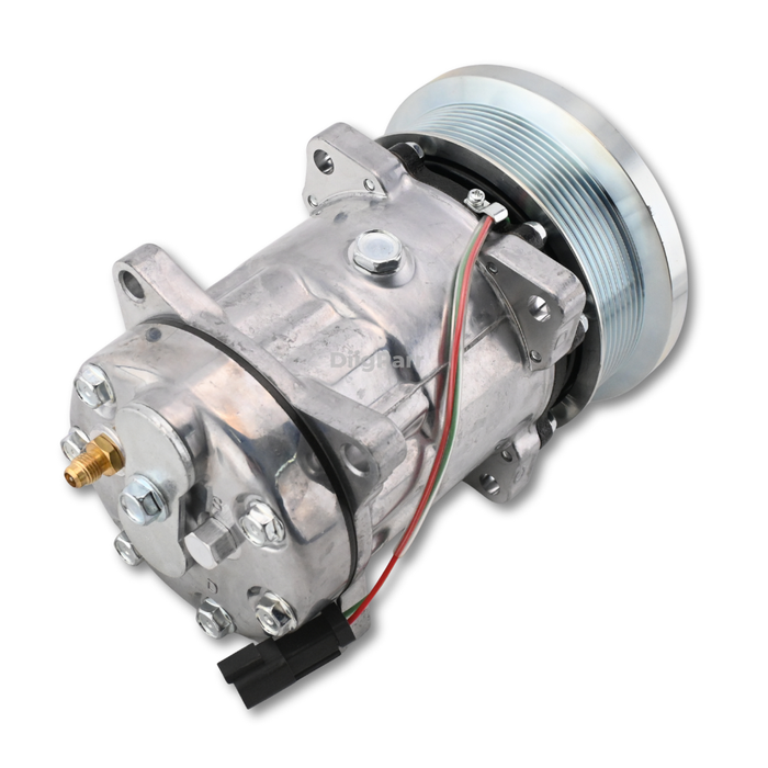 DiigParr SD7H15 A/C Compressor 218-0324 2180324 Fits for Caterpillar CAT Excavator 345B 365B Wheel Dozer 824C 824H 834G 834H 854G