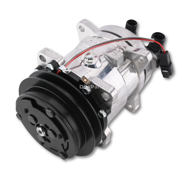 DiigParr Air Conditioning Compressor 7279629 Aftermarket Replacement For Bobcat Skid Steer Loader S550 S570 S590 T550 T590