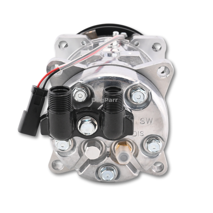 DiigParr Air Conditioning Compressor 7279629 Aftermarket Replacement For Bobcat Skid Steer Loader S550 S570 S590 T550 T590