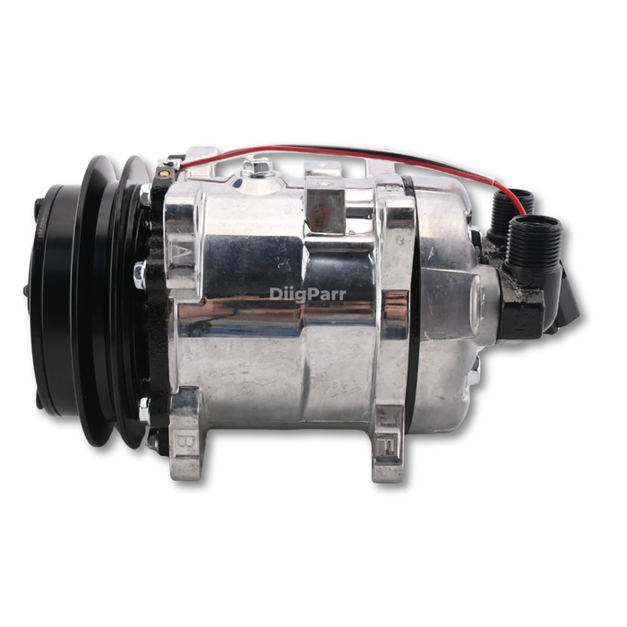 DiigParr Air Conditioning Compressor 7279629 Aftermarket Replacement For Bobcat Skid Steer Loader S550 S570 S590 T550 T590