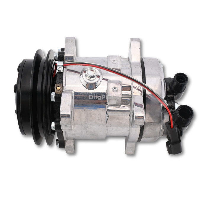 DiigParr Air Conditioning Compressor 7279629 Aftermarket Replacement For Bobcat Skid Steer Loader S550 S570 S590 T550 T590