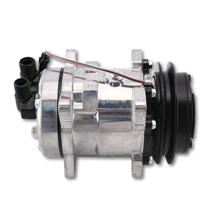 DiigParr Air Conditioning Compressor 7279629 Aftermarket Replacement For Bobcat Skid Steer Loader S550 S570 S590 T550 T590