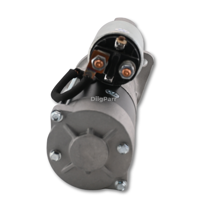 DiigParr 12V 10T Starter Motor 280-3784 2803784 for Mitsubishi Engine S3Q2 S4Q2T Fits for Caterpillar CAT Excavator 303.5C 303.5D 303C 304C 304D 305.5D 305C 305D