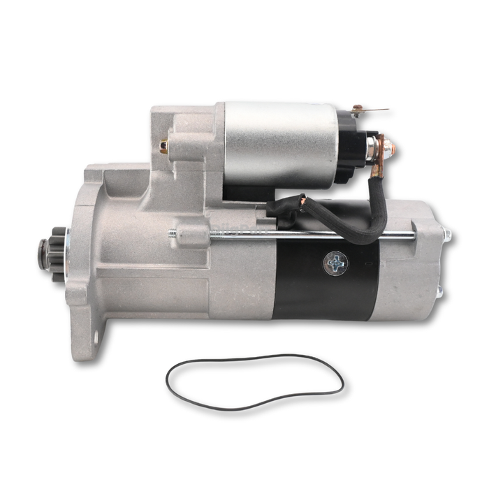 DiigParr 12V 10T Starter Motor 280-3784 2803784 for Mitsubishi Engine S3Q2 S4Q2T Fits for Caterpillar CAT Excavator 303.5C 303.5D 303C 304C 304D 305.5D 305C 305D