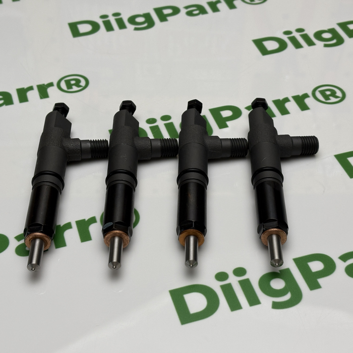 DiigParr 4 PCS Fuel Injector 1G796-53000 1G796-53002 for Kubota V2203 V2403 Engine