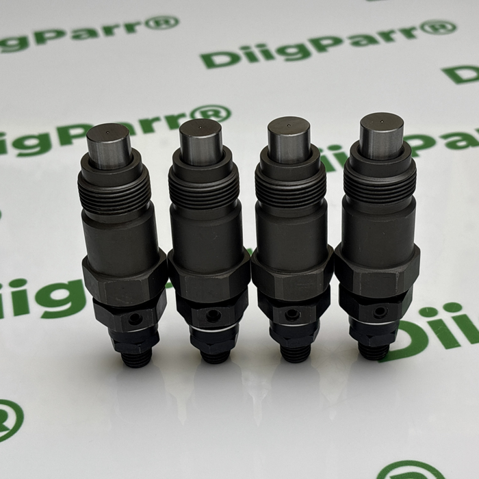 DiigParr 4 Piece Fuel Injector 105141-2870 8-97025466-0 8970254660 Fits for Isuzu Engine 4BD2 3.9L