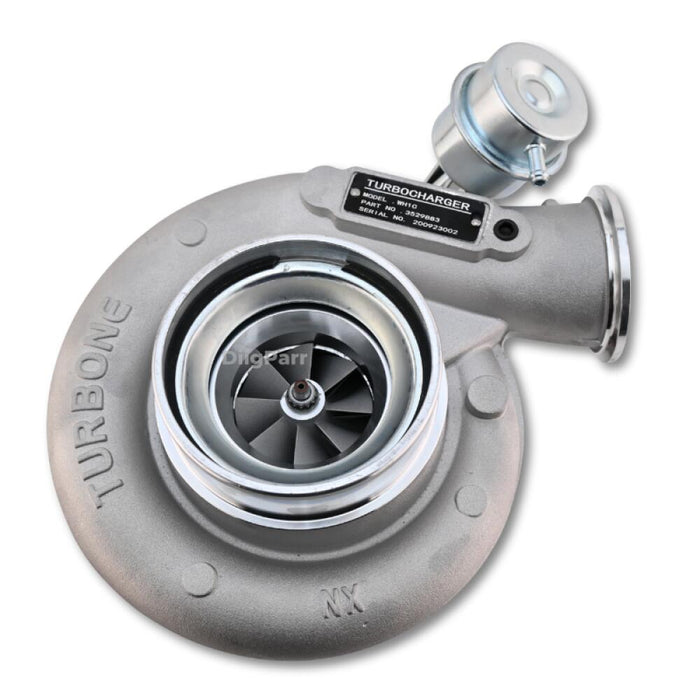DiigParr Turbo WH1C Turbocharger 3529883 for Cummins Engine 6BTA 6BTAA
