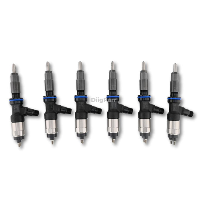 DiigParr 6 PCS Fuel Injector 370-7280 3707280 Fits for Caterpillar CAT Engine C4.4 C7.1
