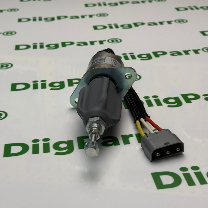 DiigParr Stop Solenoid 6785-5121 11033700 for Volvo Wheel Loaders L70C L330C L70B, 24V