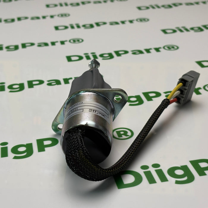 DiigParr Stop Solenoid 6785-5121 11033700 for Volvo Wheel Loaders L70C L330C L70B, 24V