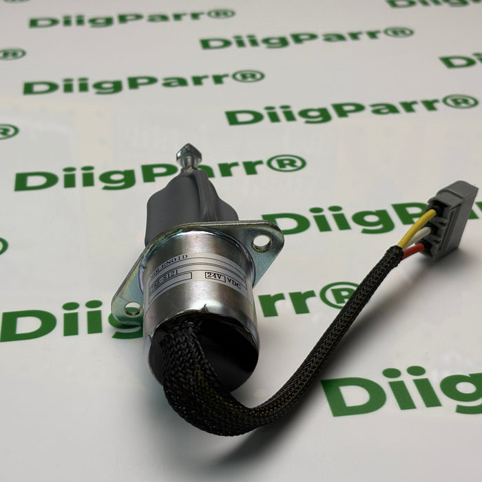 DiigParr Stop Solenoid 6785-5121 11033700 for Volvo Wheel Loaders L70C L330C L70B, 24V